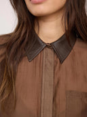 Bruine blouse kawacc