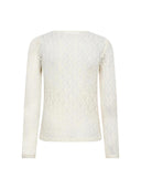Off-white mesh longsleeve barnacc