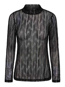 Zwarte longsleeve barbcc