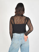 Zwarte longsleeve barbcc