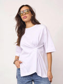 Asymmetrisch t-shirt medaxcc