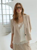 Gestreepte blazer nadinecc ss blazer