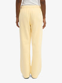 Lichtgeel straight leg sweatpants