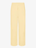 Lichtgeel straight leg sweatpants