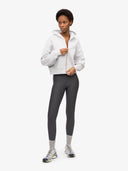 Lichtgrijs cropped vest