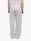 Lichtgrijze straight leg sweatpants