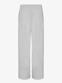 Lichtgrijze straight leg sweatpants