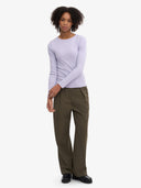 Organic longsleeve met rib