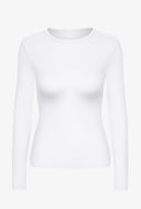 Organic longsleeve met rib