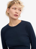 Organic longsleeve met rib