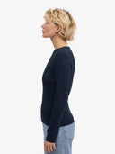 Organic longsleeve met rib