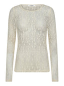 Creme longsleeve barbcc
