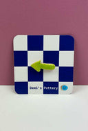 Broche groene pijl