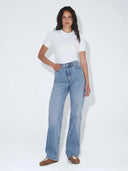 Lichte high waist jeans echo bay blue jay 32