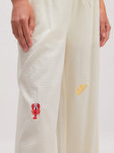 Off-white broek met embroidery meena