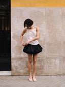 Zwarte balloon shorts sanja