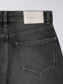 Donkergrijze wide-leg jeans w' olivia pant 30