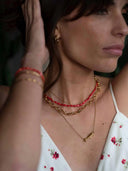 Korte ketting met grove ovale schakels
