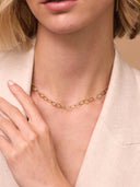 Ketting met fijne bewerkte schakel