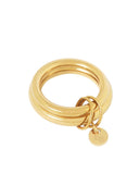 Set van 2 gouden ringen - 18