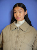 Groene bomber jacket linda