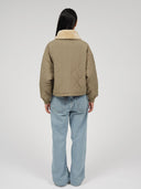 Groene bomber jacket linda