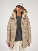 Lichtgroene puffer jacket lyndon