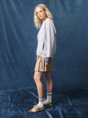 Grijze logo sweater bianca