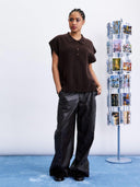 Bruine wolmix spencer minthe