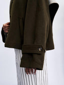 Korte oversized jas pembroke