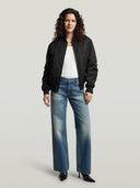 Blauwe jeans judee loose vintage vespa