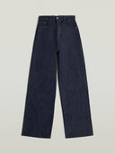 Donkerblauwe jeans deck 2.0 high loose 34