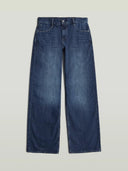 Donkerblauwe jeans judee loose lengte 34