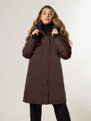 Halflange parka jas