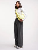 Gele moon bag ruffle