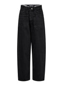Zwarte jeans flip waist
