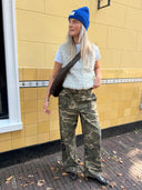 Lichtgrijs gilet met structuur oso