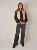 Zacht alpaca gilet met rits chaleco elisa