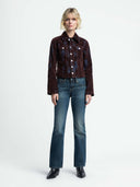 Blauwe flared jeans Teruko