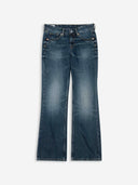 Blauwe flared jeans Teruko