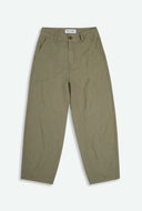 Groene linnen broek leila