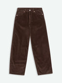 Bruine corduroy broek leila