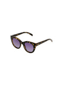 Gemˆleerde cateye zonnebril louise dark tortoise