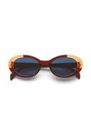 Zonnebril ana burgundy coral