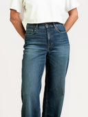 Wide leg harper deep indigo