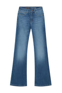 Zoe high rise bootcut jeans standard blue lengte 32