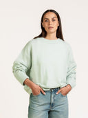 Oversized gebreide trui rose