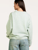 Oversized gebreide trui rose