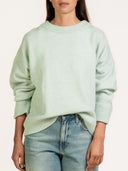 Oversized gebreide trui rose