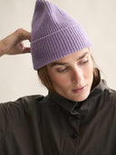 Wollen beanie lavender